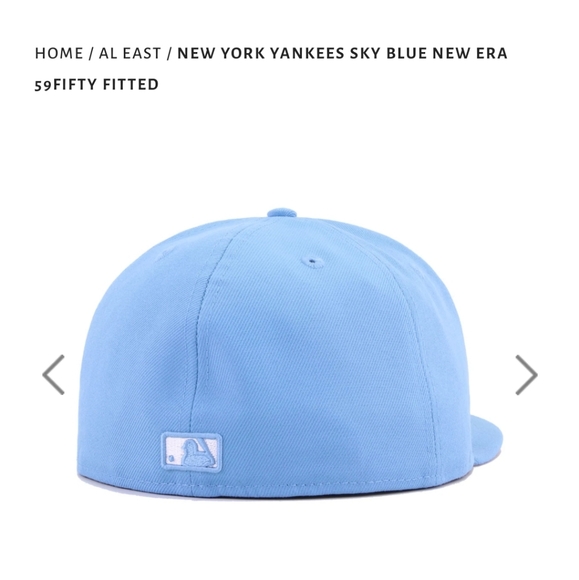 New York Yankees Sky Blue New Era 